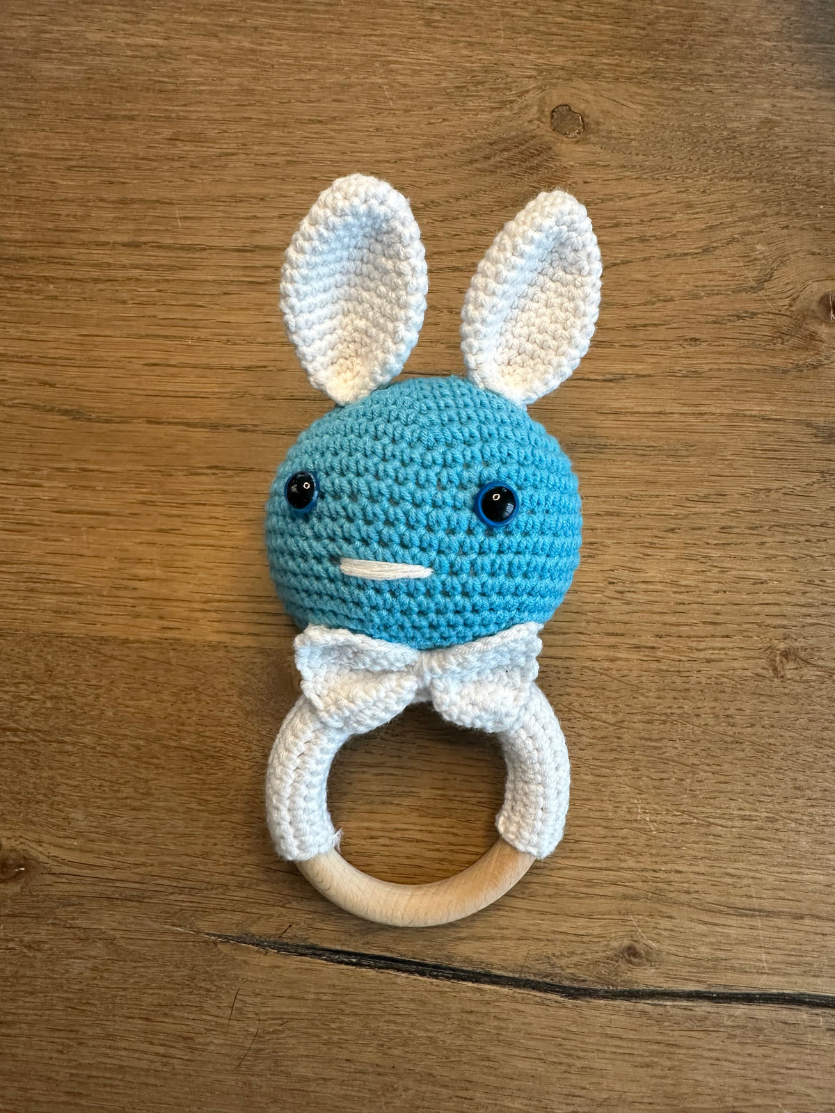 Handgemachte Hasen-Handrassel