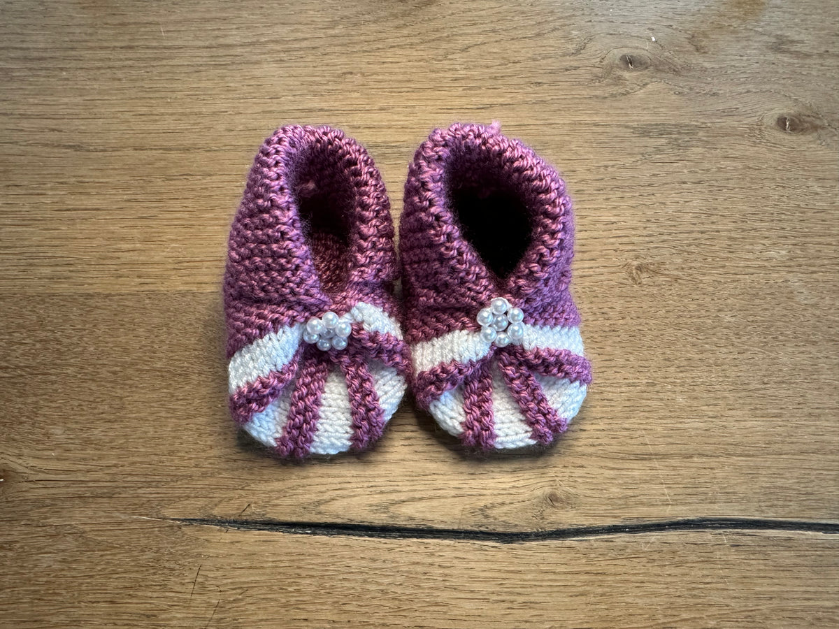 Stricksocken Perle
