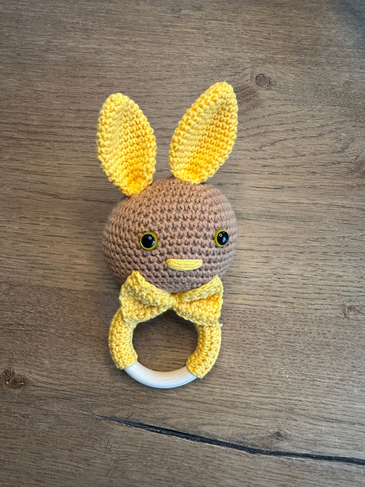 Handgemachte Hasen-Handrassel